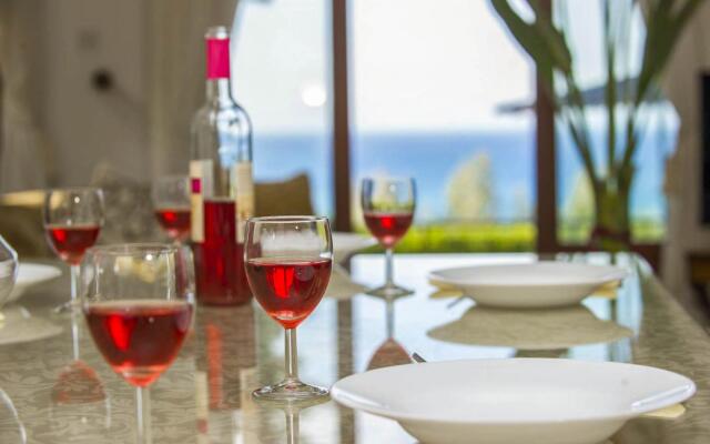 Villa Minoas Large Private Pool Walk to Beach Sea Views A C Wifi Eco-friendly - 2565