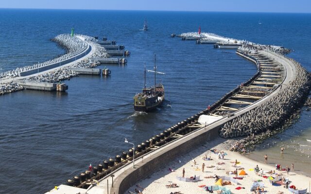 Gorgeous Apartment in Kolobrzeg With Balcony