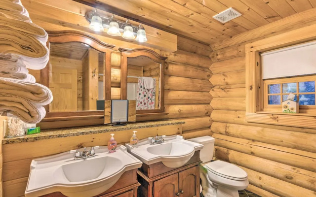 Wraparound Deck: Linville Mountain Cabin