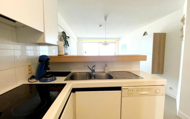 Apartment by Belgian Coast With Sea View