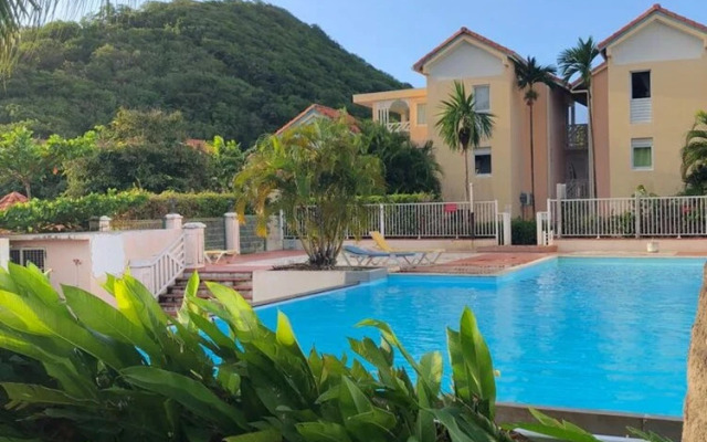 Apartment With one Bedroom in Sainte-anne, With Pool Access, Enclosed