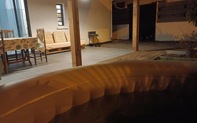 promo vacances ! jolie et spacieuse maison st pierre , JACUZZI, jardin,