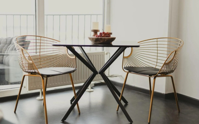 Hohes Apartment mit Weitblick über Augsburg