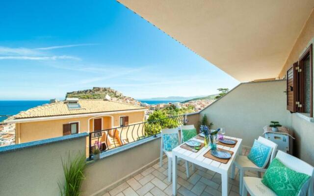 Attico vista mare a Castelsardo con terrazzo panoramico