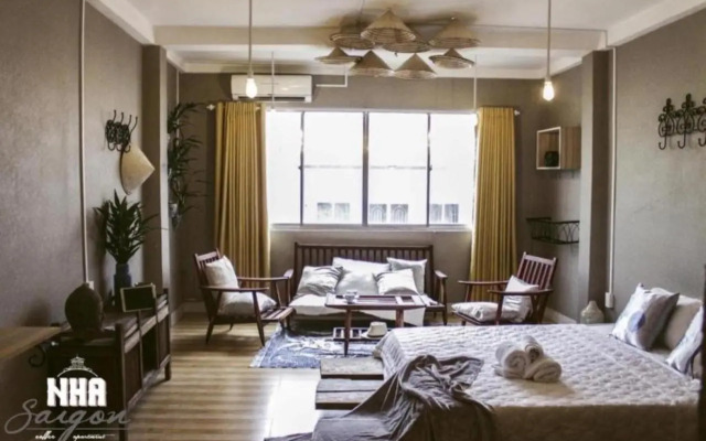 NHÀ SAIGON | Rustic Style & Spacious Room L3