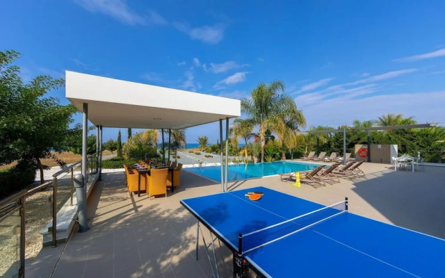 Eastmed Villas Paphos Limni Beach Villa Beachfront Four Bedroom Luxury Villa