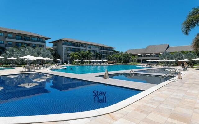 Flat Luxo-Beach Class-Piscina-Beira-Mar- SH042