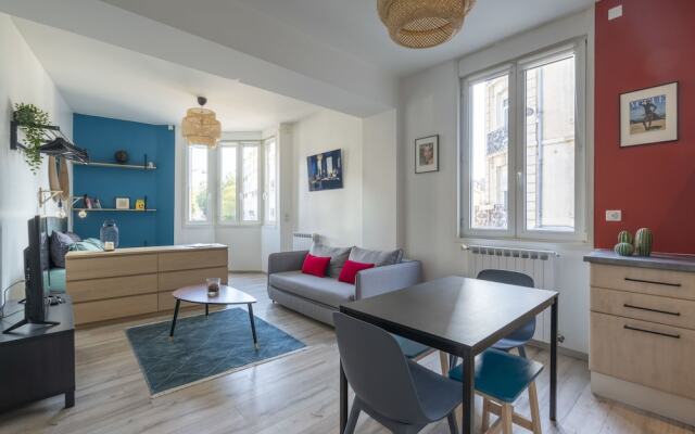 Studio Portes Vieille Ville de Nancy: calme, cosy et lumineux