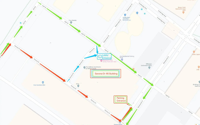 Wentworth Point Oversized balcony view apartment