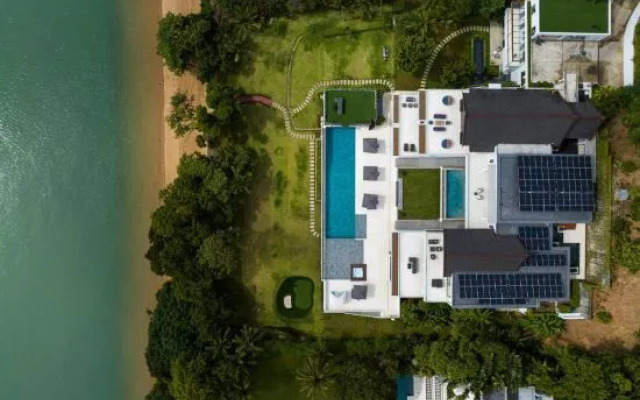 Casawiki Super Luxurious 12 Bedroom Pool Private Beach Butler Villa