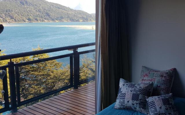 Albanta casa con costa en Bariloche
