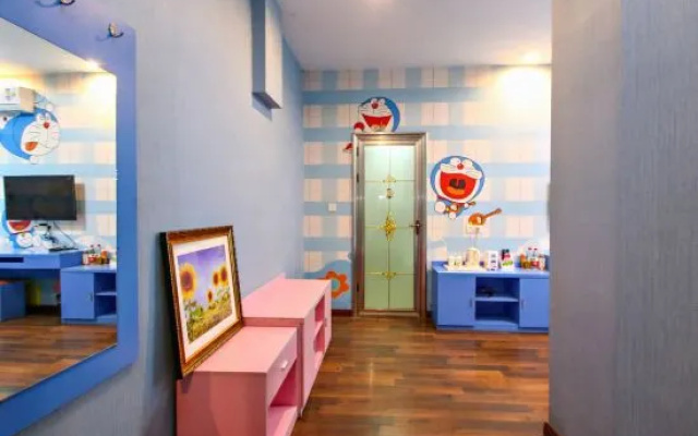 Sunflower Theme Hotel (Fuyang Normal University West Lake Campus Branch) – Guest Rooms – Fuyang