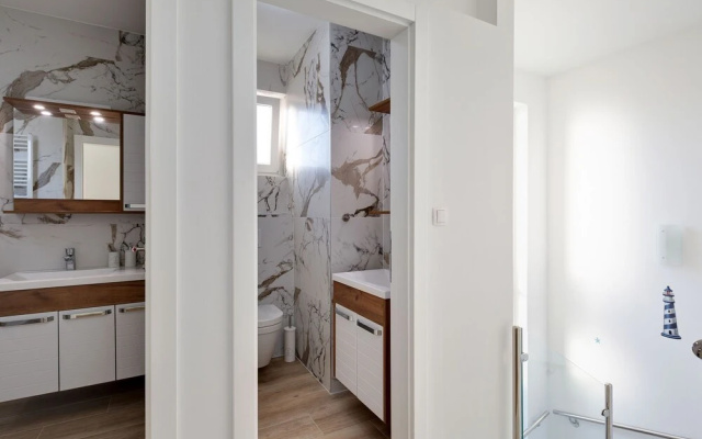 Spacious Holiday Home in Privlaka near Sea Beach