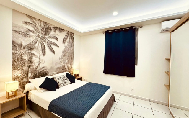 Villa Tropical Paradise avec piscine, 4 chambres