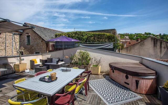 Superbe appartement avec toit terrasse