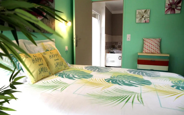 T2 LE GREEN SPA SAUNA & BALNEO tout confort.