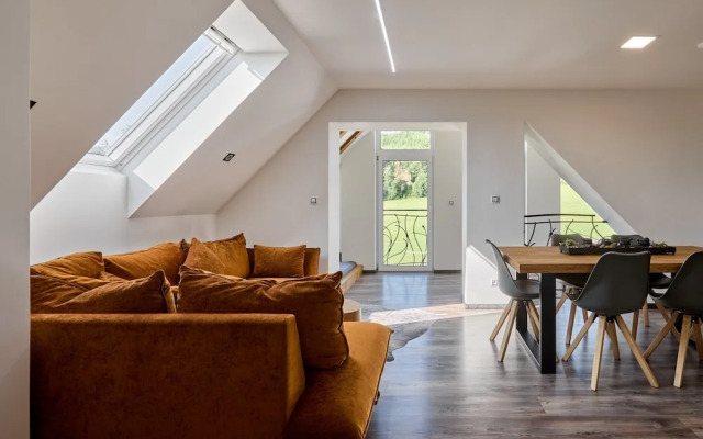 Villa in Radvanice With hot tub