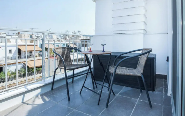 Athens Studio Escape with Balcony