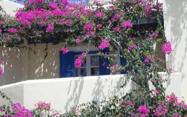 Santorious Flower Covered Apartment