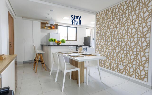 Apart Luxo-3QTS-Cond Beach Class-Beira-Mar-SH013