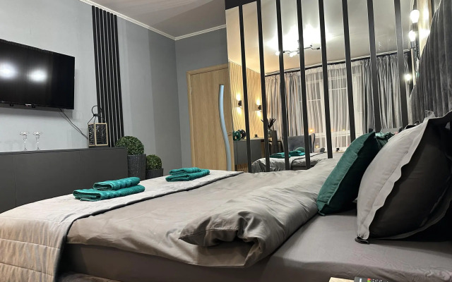 Апартаменты Fishing Vilagge Luxe (Рыбная деревня Люкс) на улице Октябрьская 57