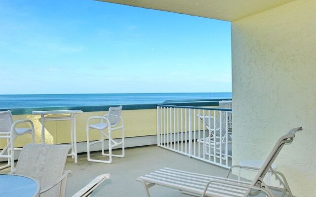 Unmatched Beachfront Condo With Roomy Balcony and Pool
