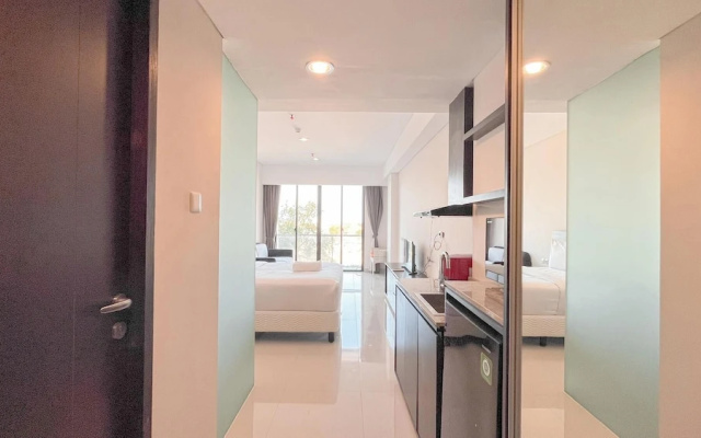 Compact And Nice Studio (No Kitchen) Apartment Skales Residence Nusa Dua Bali — фото 4