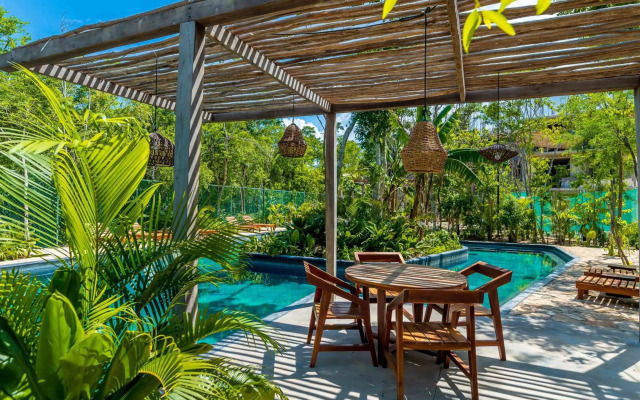 Penthouse Studio with Gym, Swimming-pool, Outdoor BBQ, Aldea Savia