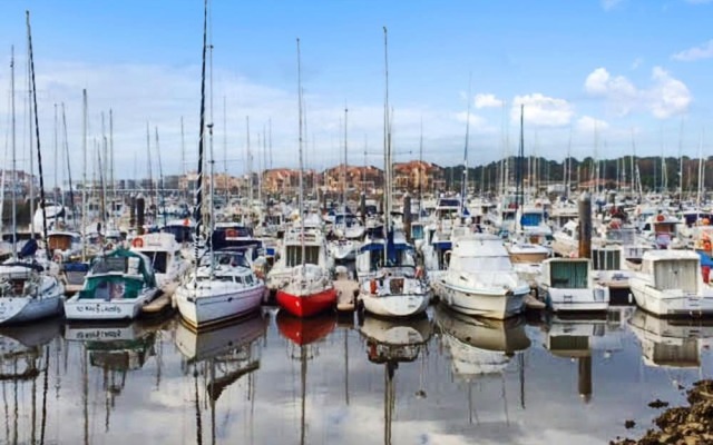 Studio in Capbreton, With Wonderful sea View, Pool Access and Terrace