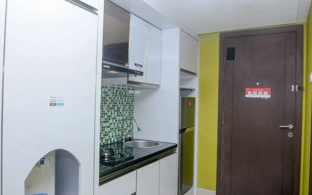 Fully Furnished with Comfortable Design Studio Apartment H Residence