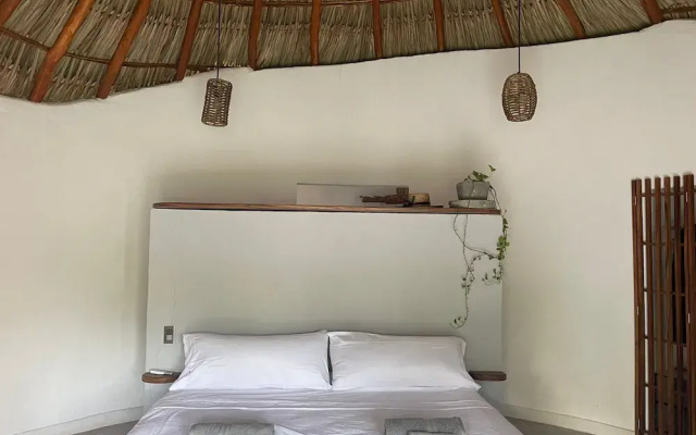 Bungalow Queen Casa Mexibali Troncones