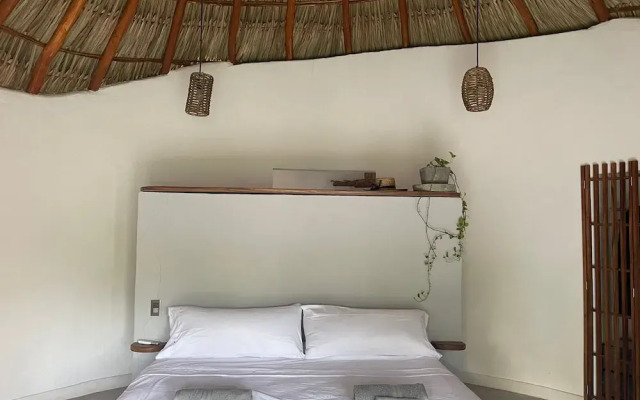 Bungalow Queen Casa Mexibali Troncones