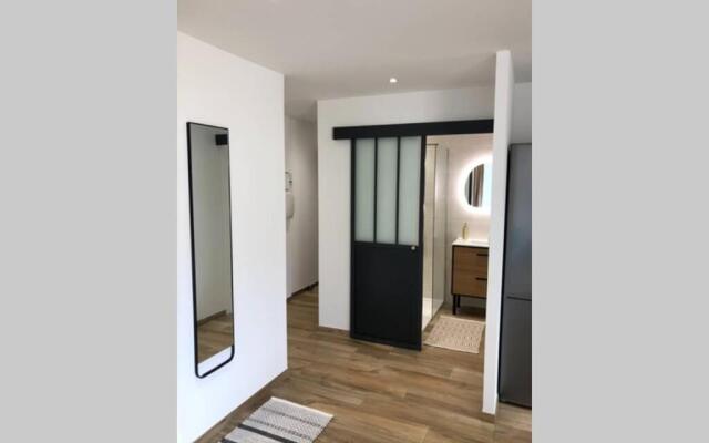 Spacieux studio entièrement rénové