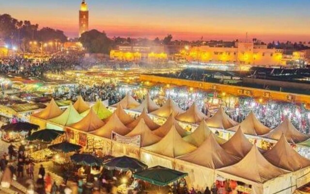 Charming 2-bed Apartment Large Terrace Marrakech
