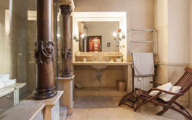 Rome an Aristocratic Apartment in Historic Palace Near the Piazza Navona