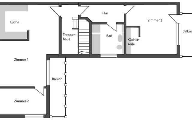 WOHNUNG FüR 3 - 4 PERSONEN