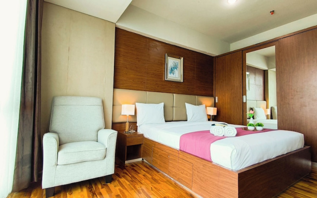 Modern 1Br With City View At Tamansari Papilio Apartment