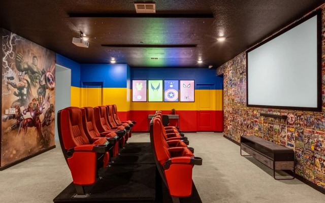 Upstay - Magic Mansion w Pool-spa-cinema-games