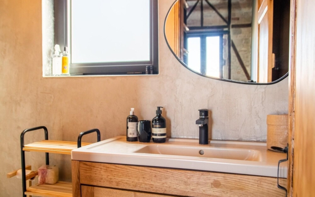 Enchanting Stone House in Urla With Backyard