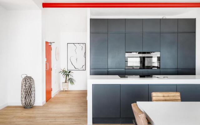 Modern beach apartment