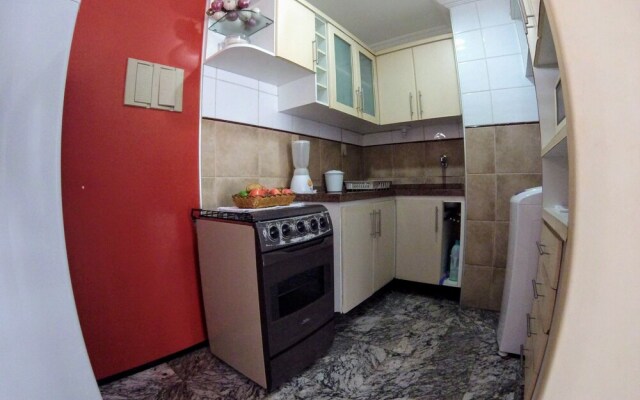 Flat com linda vista mar, perto de tudo !!!