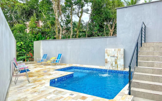 Flat a Beira mar da Praia de Guaratuba-bertioga SP