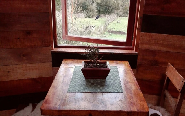 Yurt in Puyehue with Volcano Views