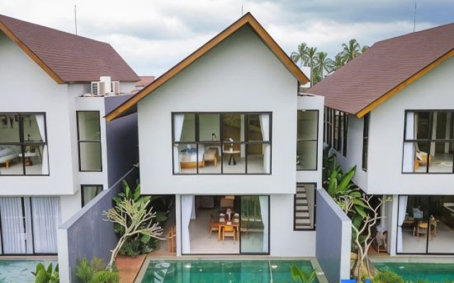 Kumarajiva B3 | 2BR Ricefield Pool Villa in Ubud - A Luxury Private Villa By Balinest Villas – Exterior – Tegallalang