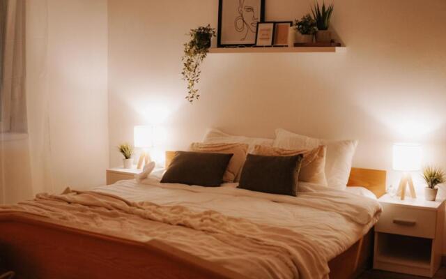 Cozy 2-Bedroom Boho-Themed Home