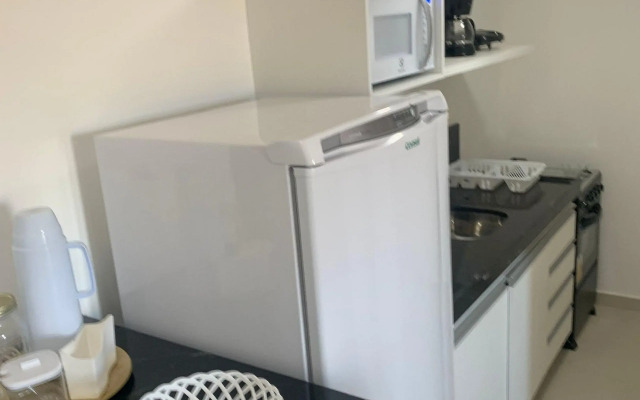 Apartamento confortável a poucos metros da praia de Intermares