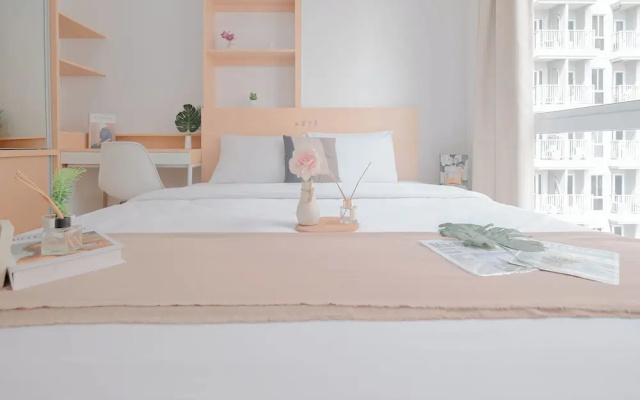 Scandinavian Minimalist 1Br Apartment At Tokyo Riverside Pik 2 – Guest Rooms – Jakarta