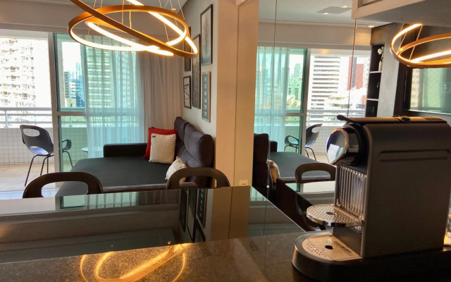 Beira Mar Apto 16º andar Luxo 2 quartos