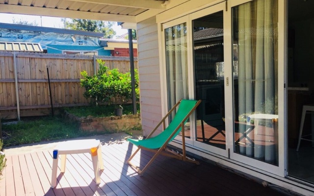 Comfy and Big Blue Cottage – Balcony – Sydney