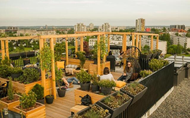 Apartments Vilnius 1 near center with a roof terrace and parking